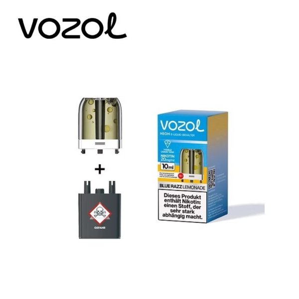 Vozol Neon Plug Max - Blue Razz Lemonade - Pod 20mg